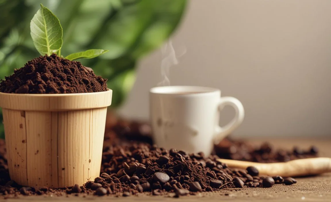 Using Composted Coffee Grounds In The Garden