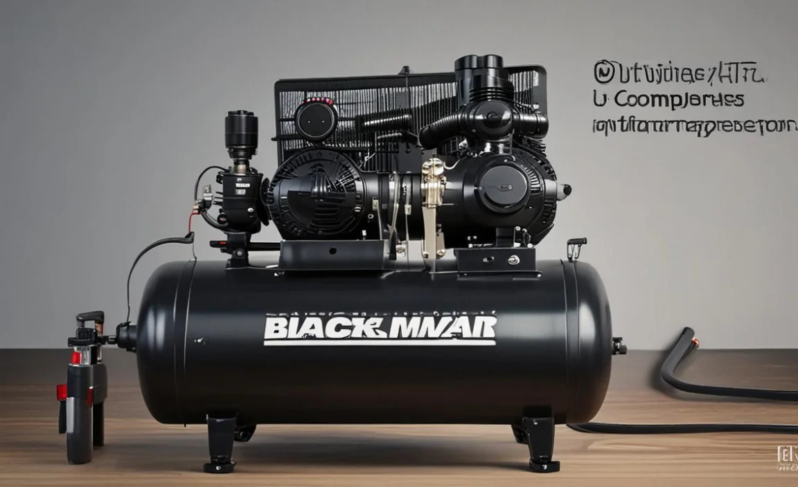 Velvac Air Tank, Black Powder Coat, 125 Psi