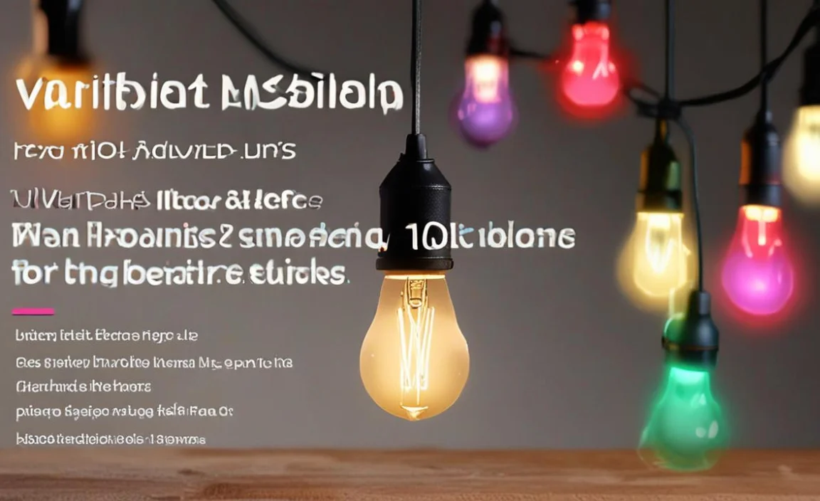 Vibrant Colored Bulbs For Outdoor String Lights: Shop Now!