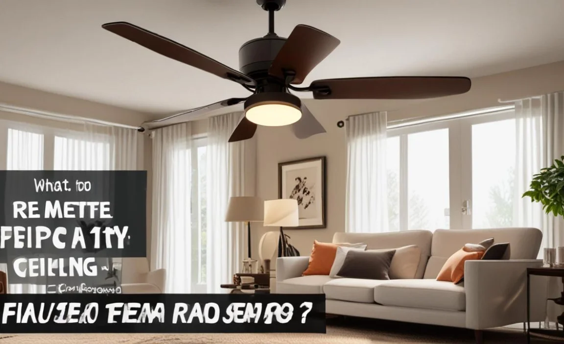 What Does Remote Ready Mean On A Ceiling Fan?