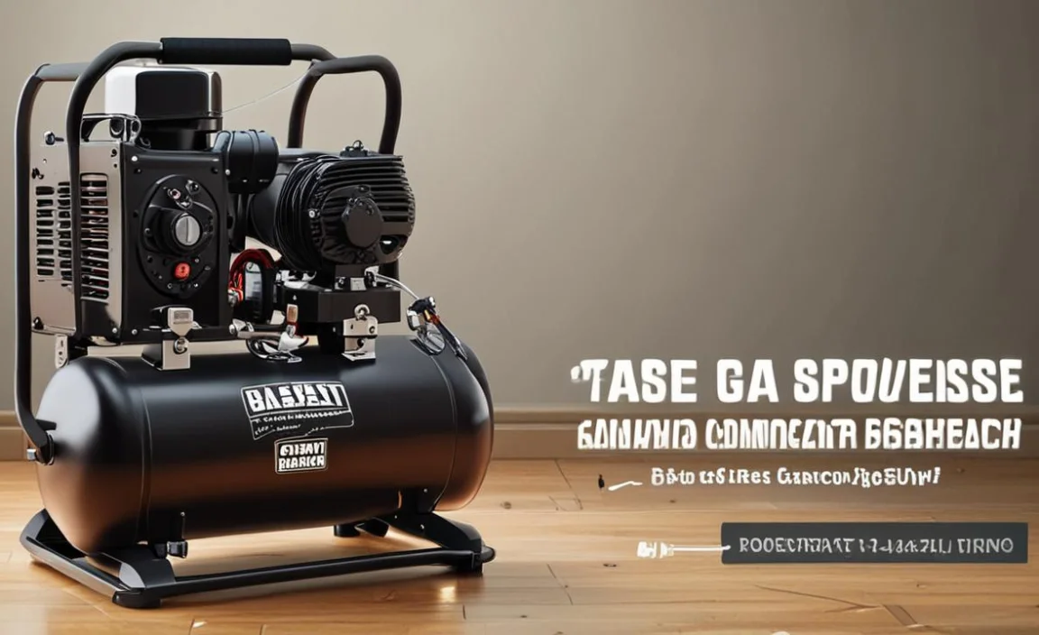 What is the best brand for a gas powered 5 gallon air compressor?