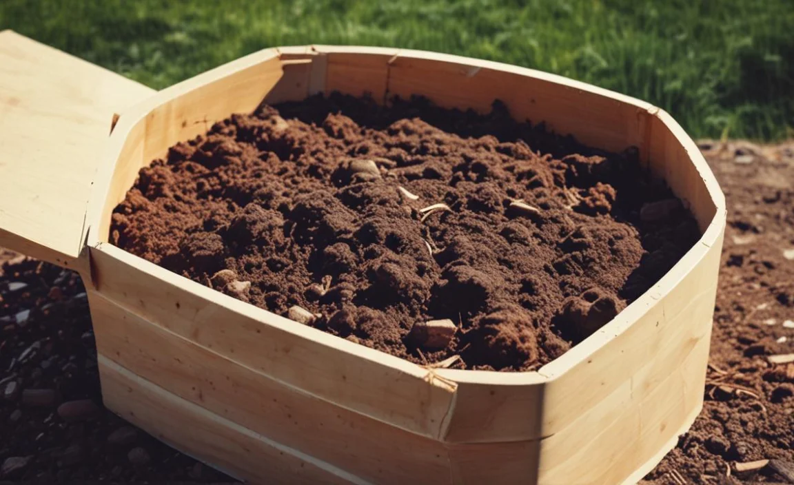 What is the best size for a pit compost hole?