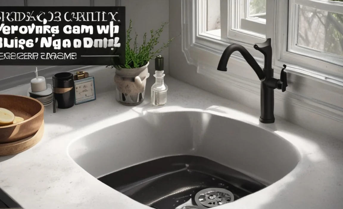 What Is The Black Gunk In My Sink Drain? Find Out Now!