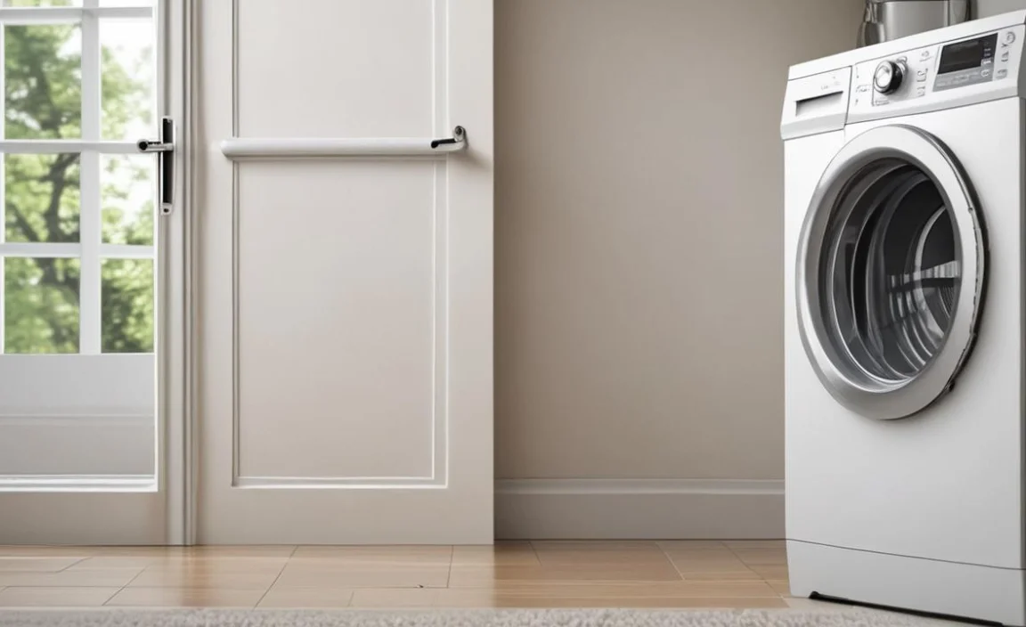 Where Is The Washing Machine Drain Pipe Located?