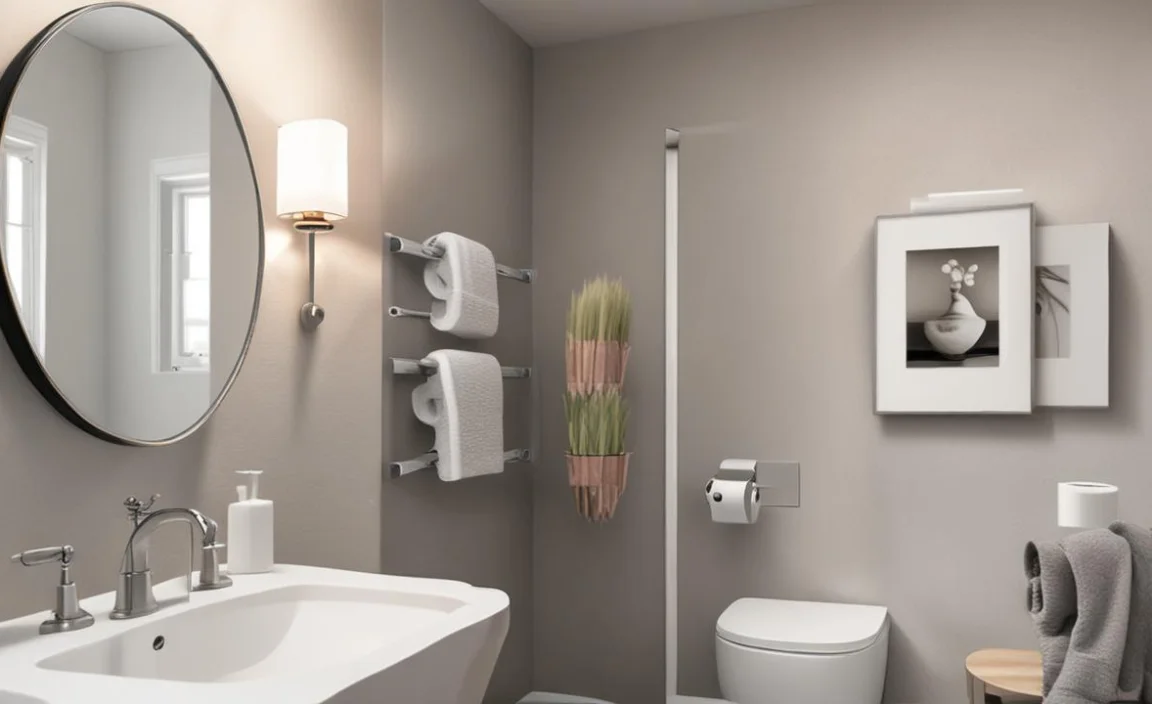 Where To Put Toilet Paper Holder In Small Bathroom: Tips!