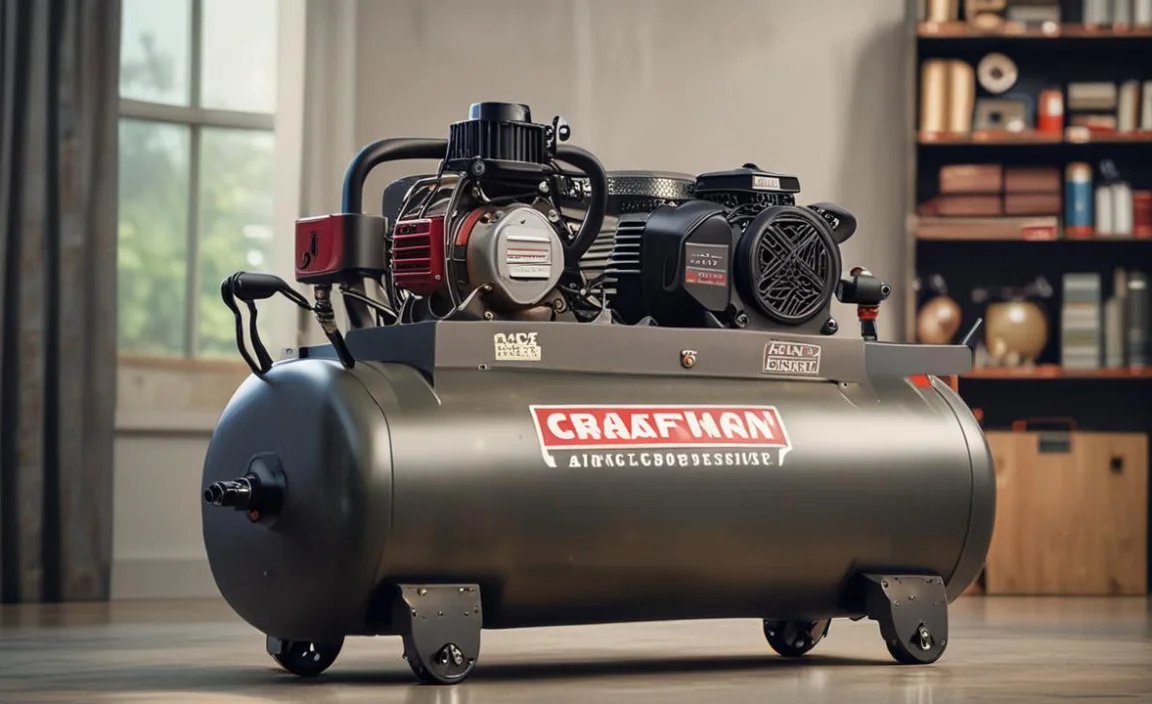 Why Choose The Craftsman Air Compressor 33- Gallon 6HP?