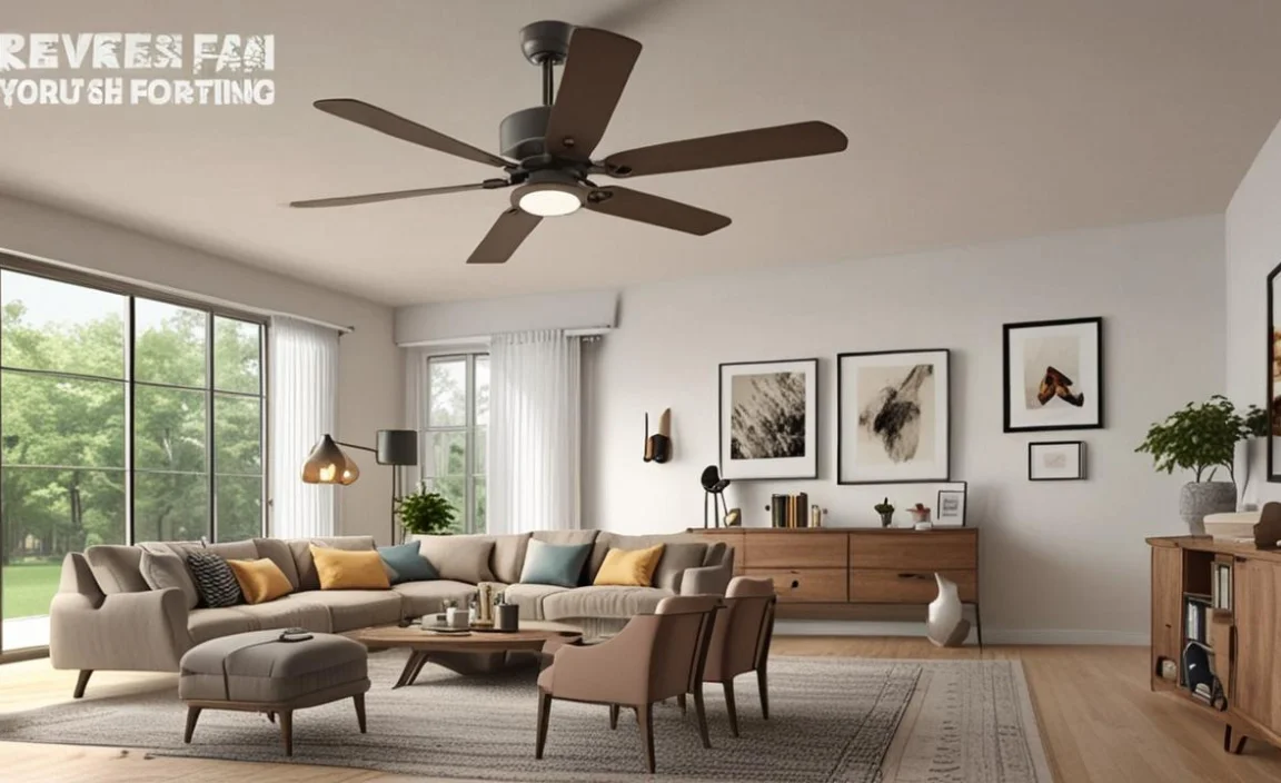 Why Reverse Ceiling Fan? Unlock Year-Round Comfort!