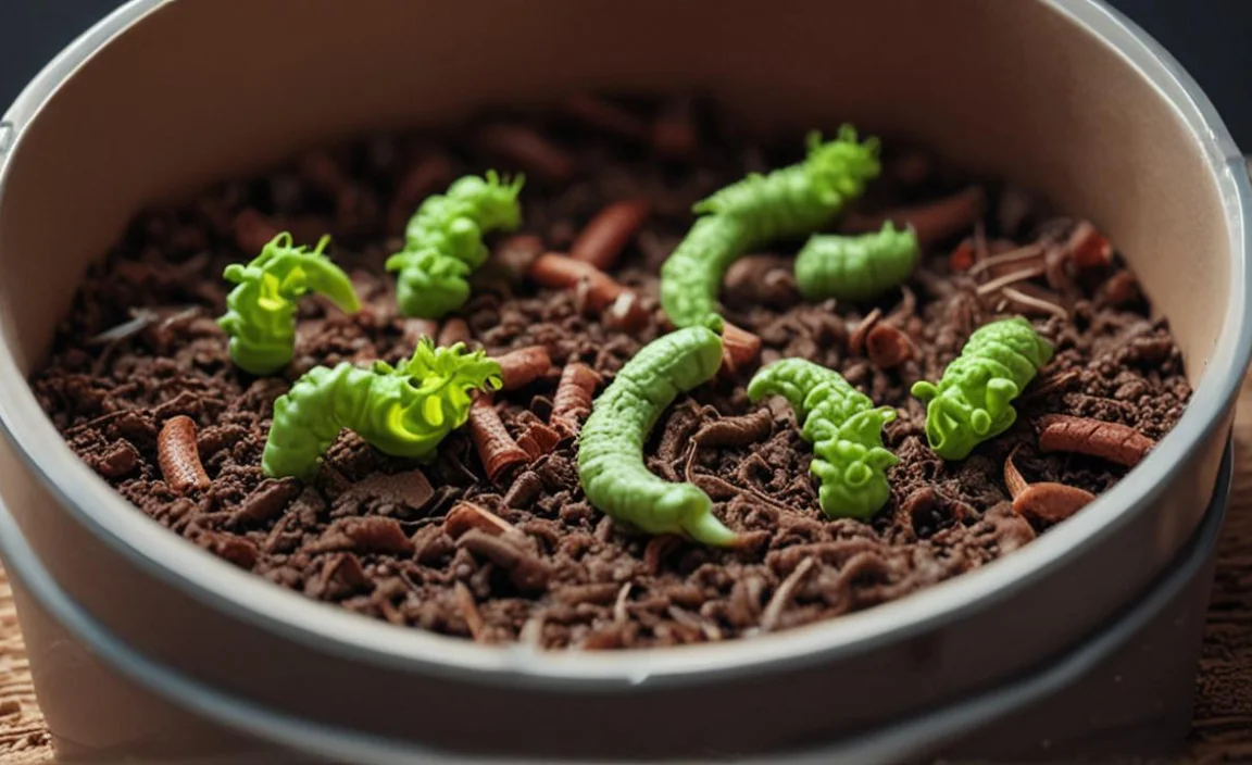 Worms Trying to Escape