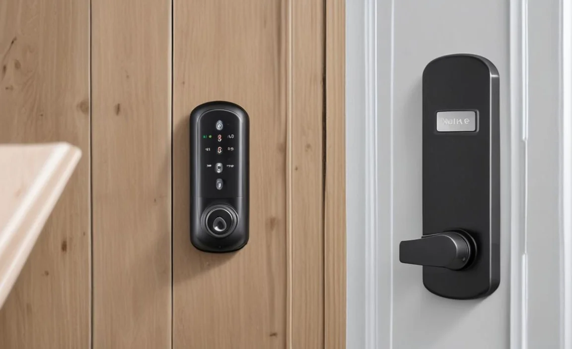 Yale Approach Smart Wi-Fi Deadbolt Retrofit Smart Lock, Unlimited Virtual Keys, App Remote Control, Keyless Entry – Silver