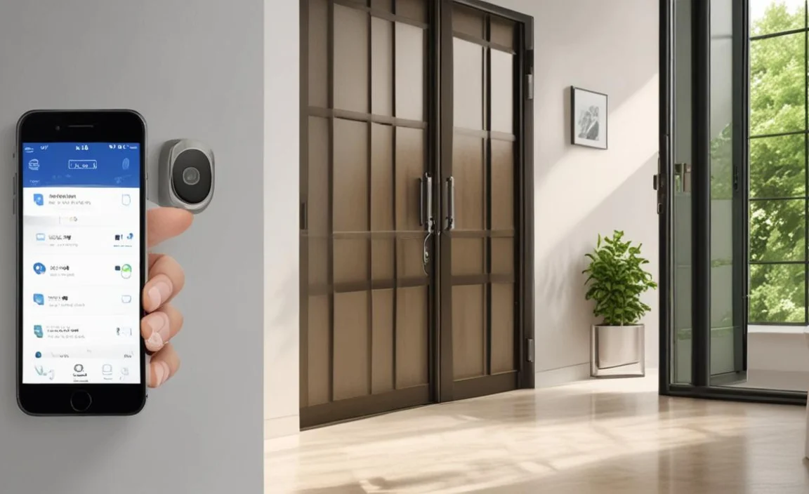 Yale Approach Smart Wi-Fi Deadbolt Retrofit Smart Lock, Unlimited Virtual Keys, App Remote Control, Keyless Entry – Silver